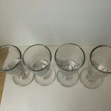 Set of bistro walking glasses