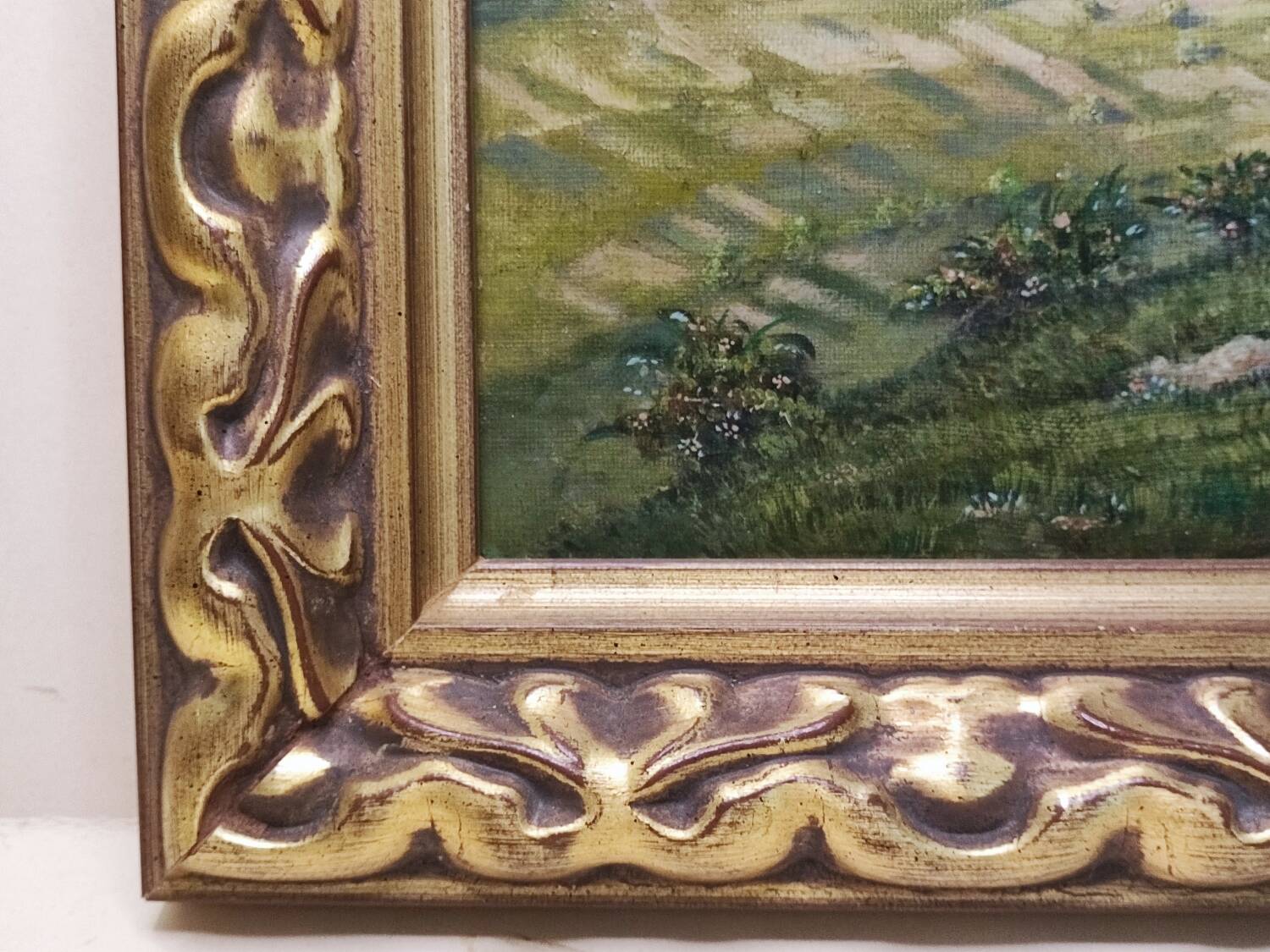 Peinture à l'huile - paysage