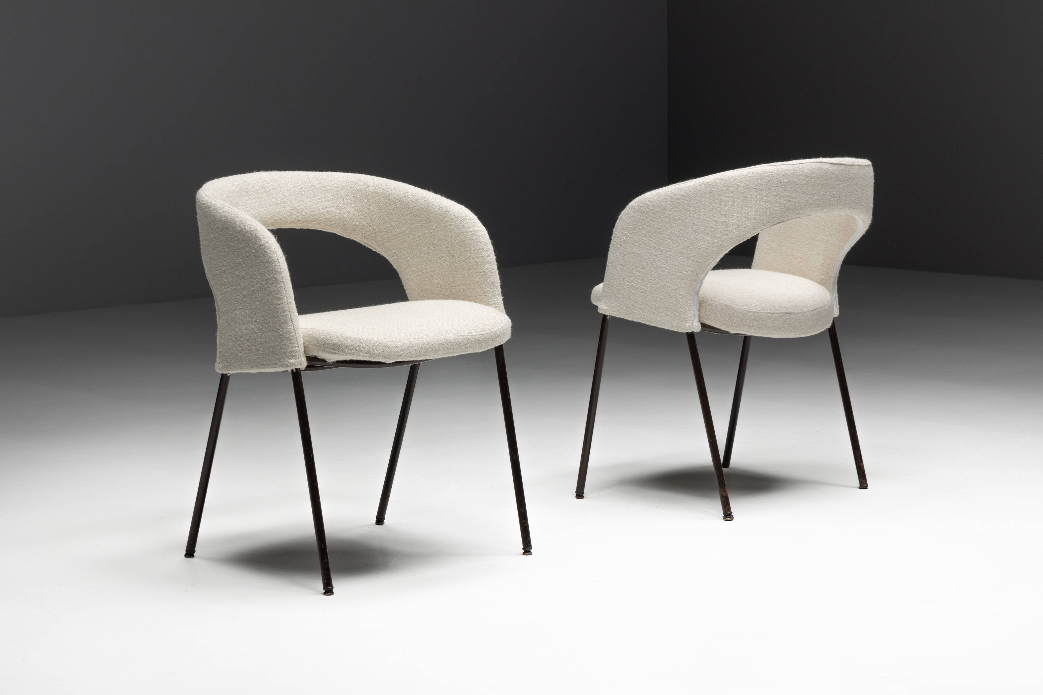 Dining chairs by Gastone Rinaldi for Rima, Italy, 1950s