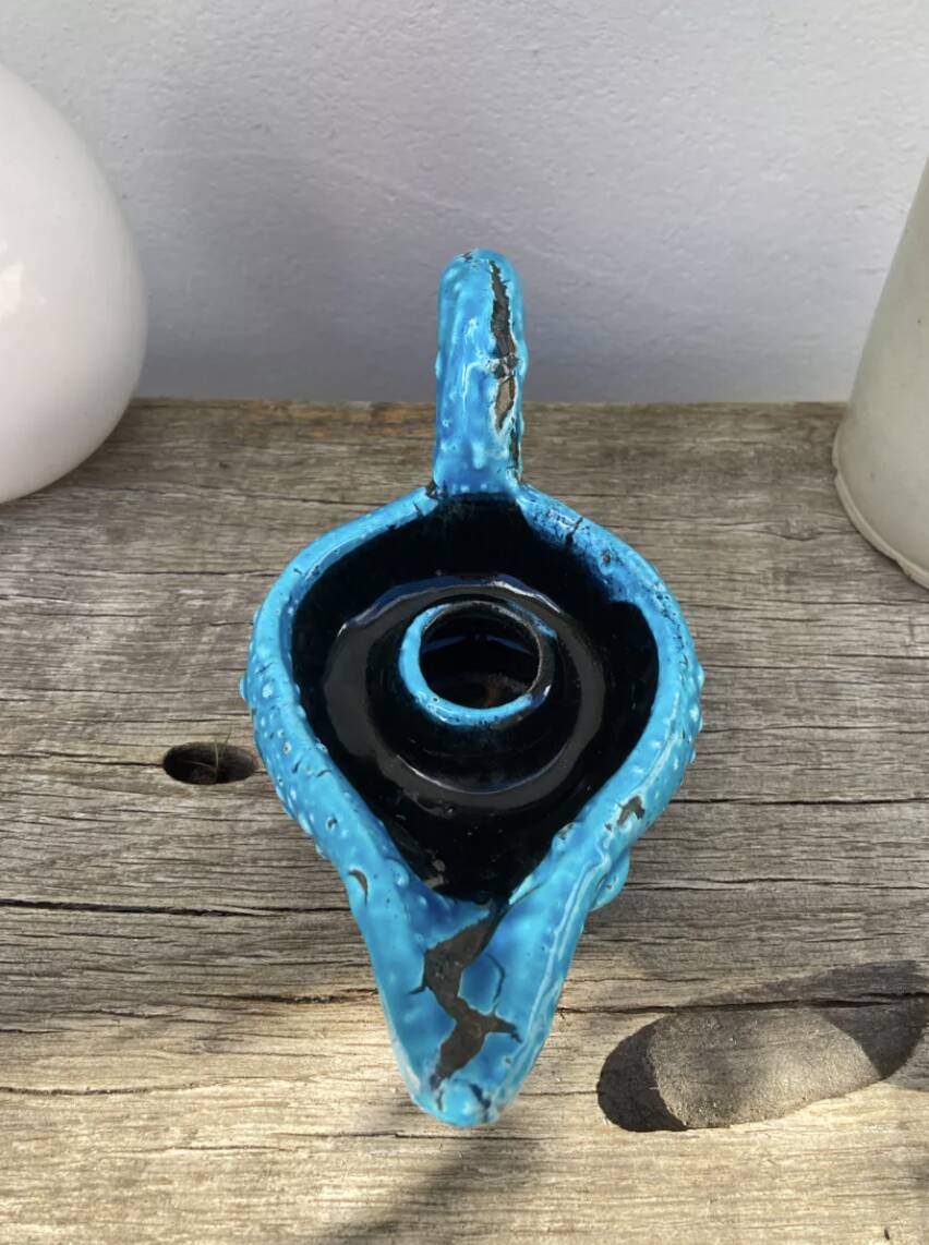 Vintage ceramic candle holder 1960/1970