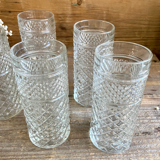 Set of 6 vintage glasses