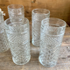 Set of 6 vintage glasses