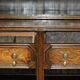 Jacobean Revival library in carved oak