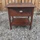 Small antique piece of furniture with its original patina.