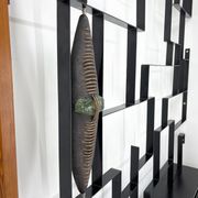 1960's art wall unit or room divider with sculpture by Jelínek