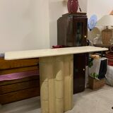Table console vintage Artelano travertin