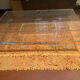 Table basse  Plexiglass et verre