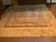 Table basse  Plexiglass et verre