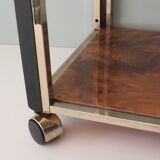 Vintage Italian beverage cart in the style of Romeo Rega, 1970