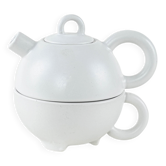 Teapot and cup set, Danish design, 1990s, manufactured by Broste Copenhagen