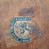 Armchair bistro chair emile cambier old 1900