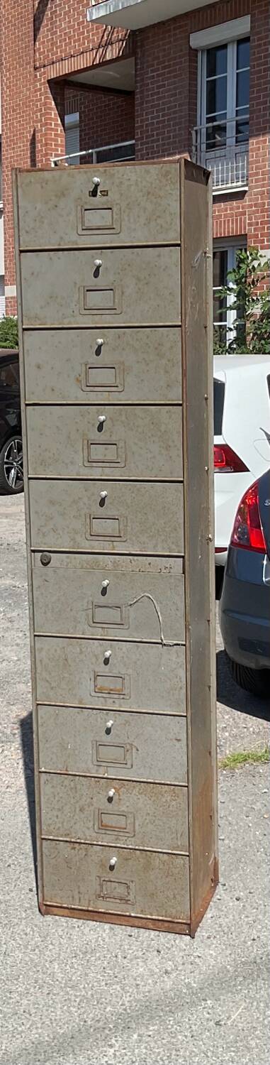 50s Bauche wardrobe with flaps