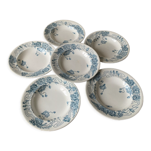 Ensemble de 6 assiettes