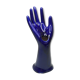 Vintage blue ceramic hand