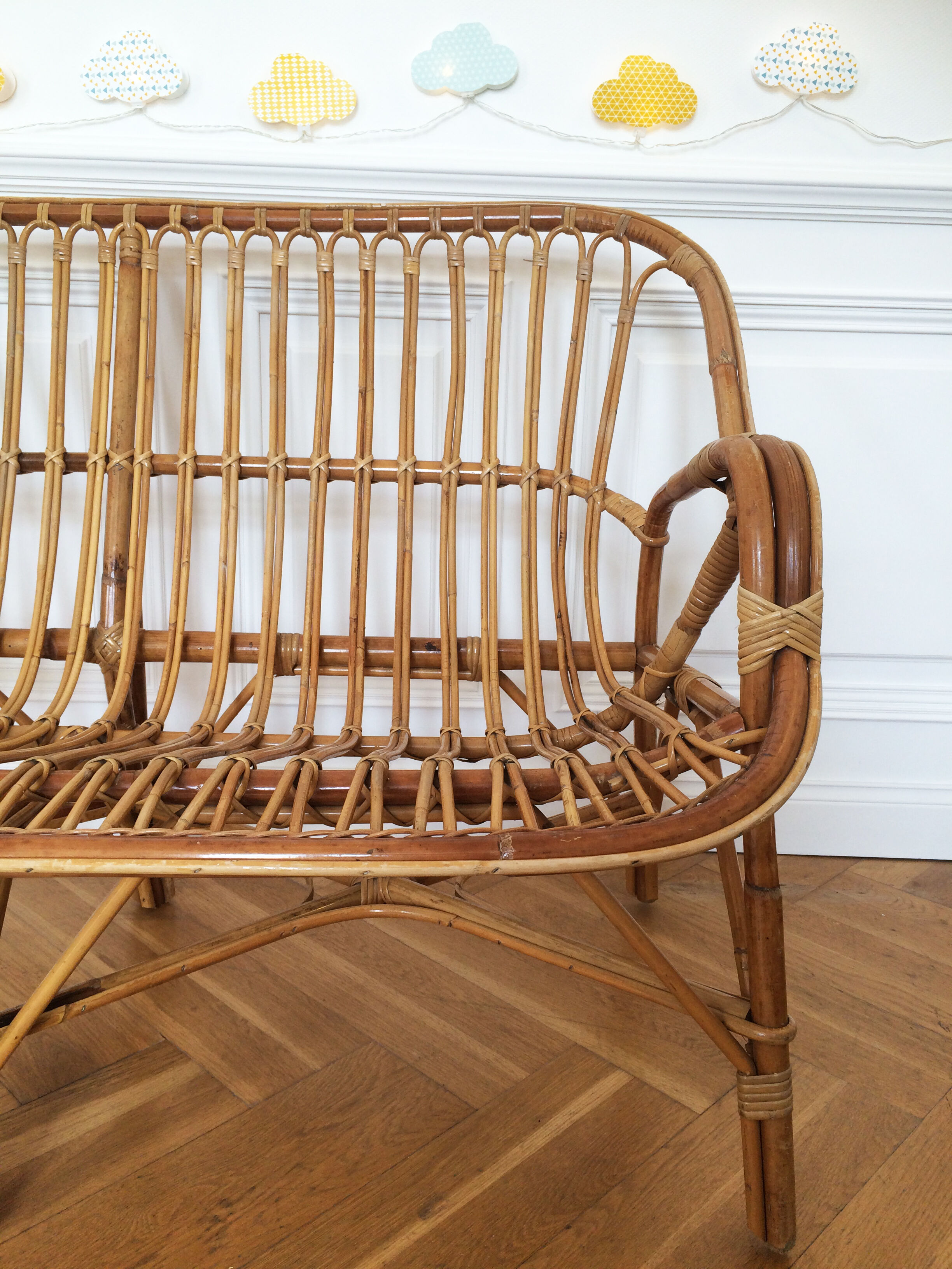 Bench into rattan "Comfy".