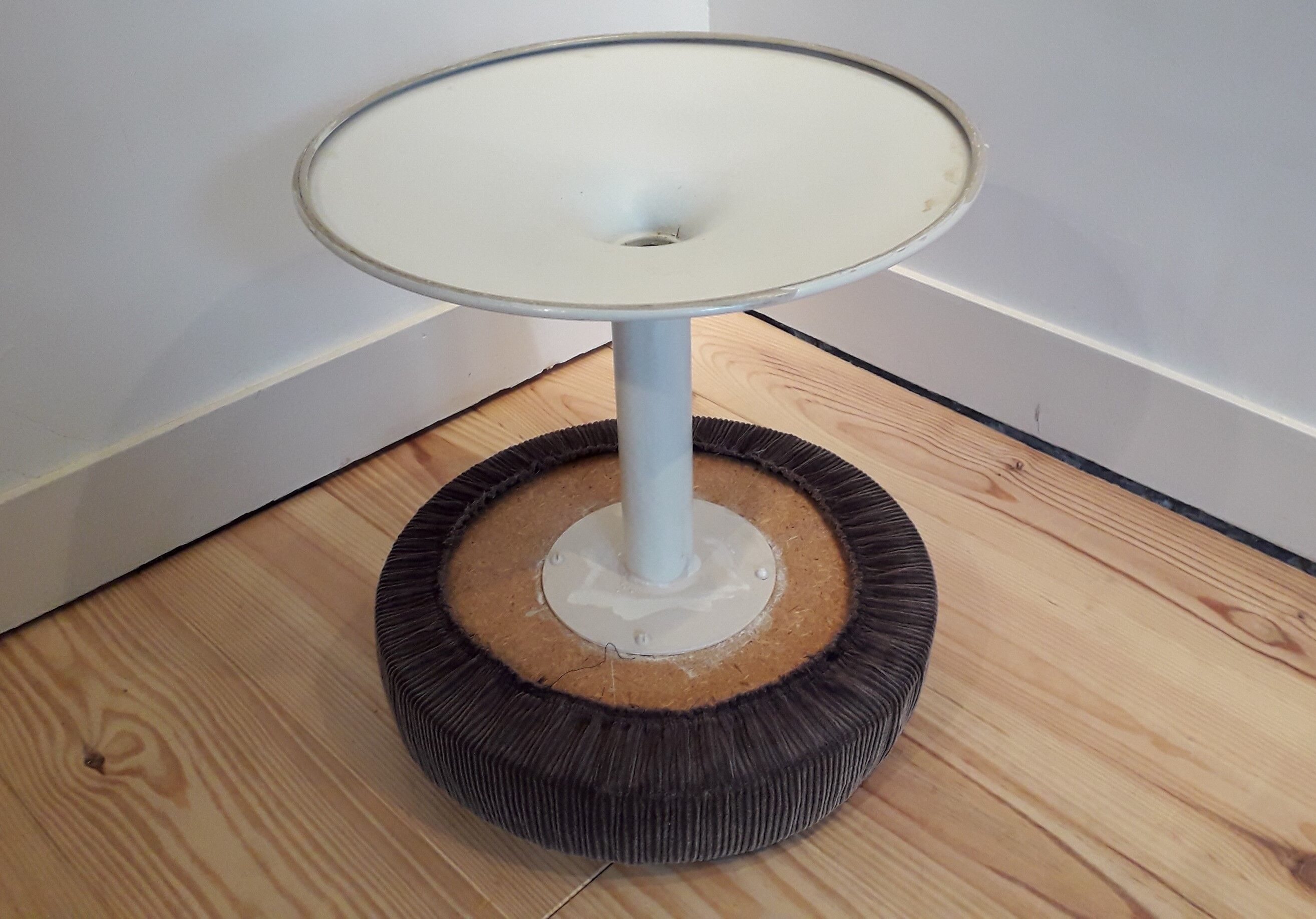 Vintage tulip foot stool