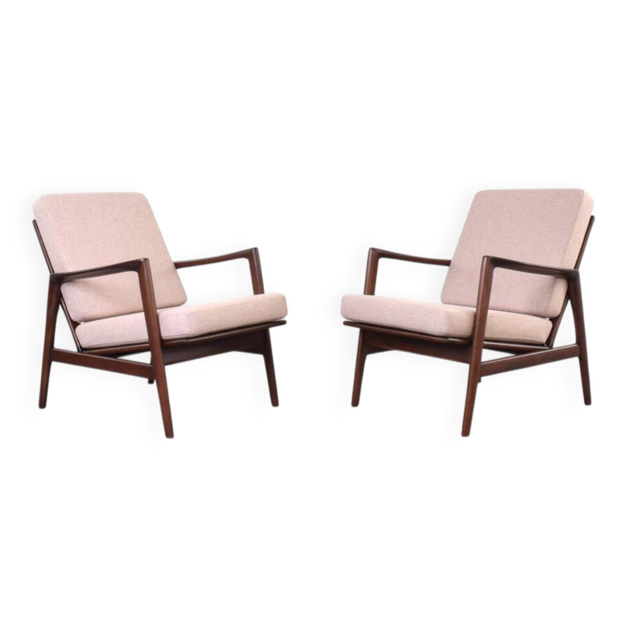 Stefan Mid-Century armchairs, 1960s, set of 2
