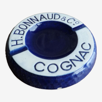 Cendrier publicitaire ancien Bonnaud Cognac