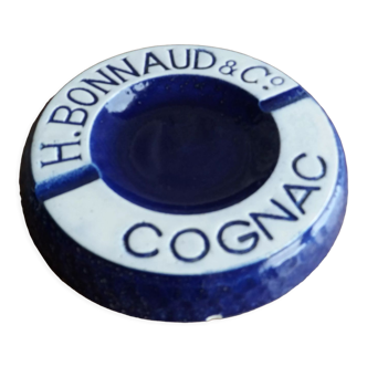 Cendrier publicitaire ancien Bonnaud Cognac