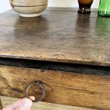 Solid Oak Square Farmhouse Table