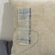Handmade cushion in vintage fabric, Kilim style - Double-sided
