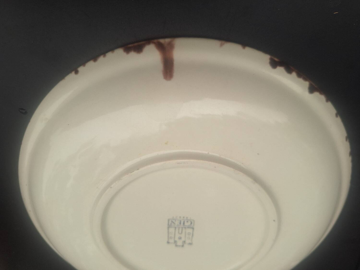 6 Vintage 70's Gien Plates