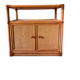 Vintage rattan and caned sideboard