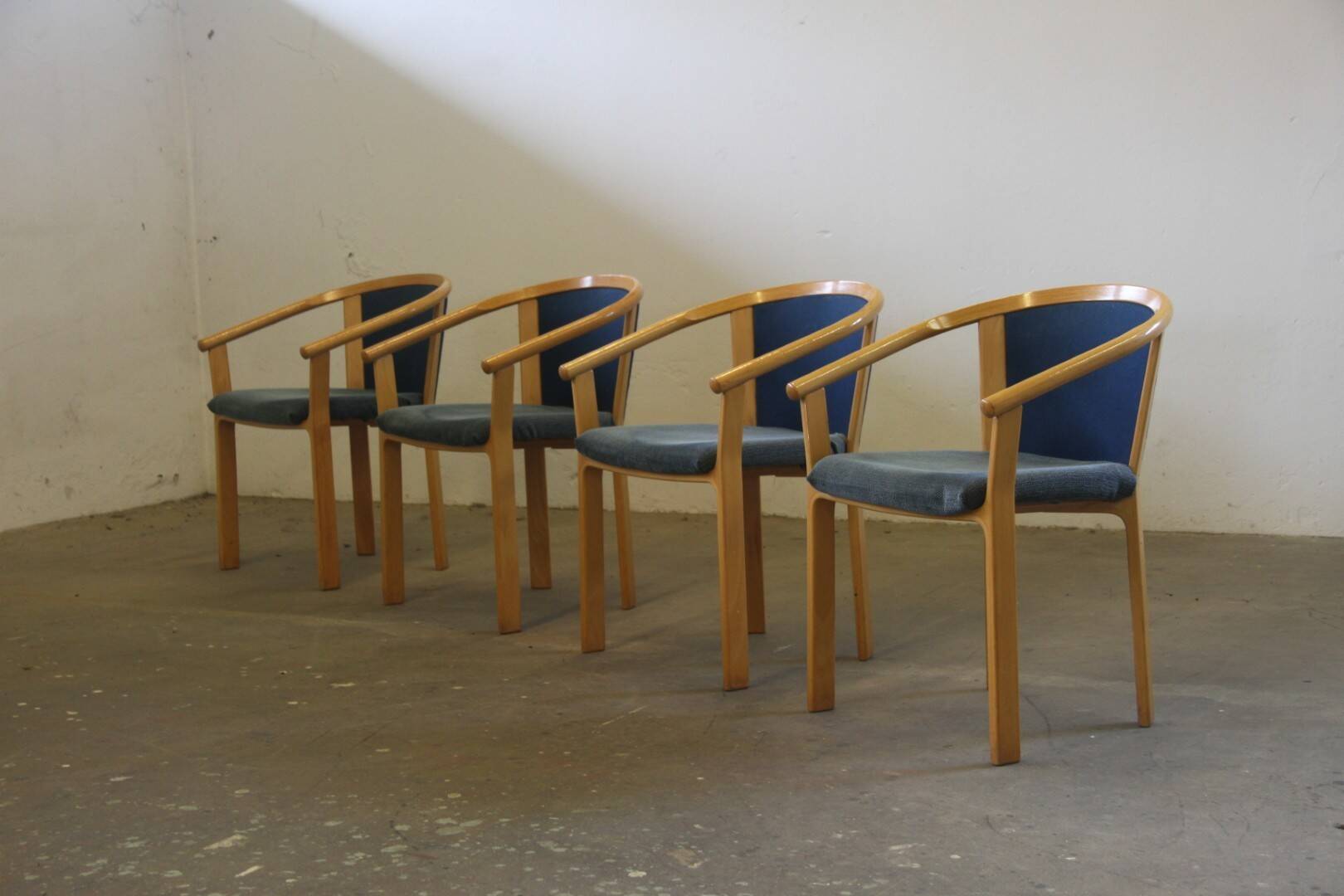 Beech Wood Dining Chairs by Rud Thygesen & Johnny Sørensen for Magnus Olese