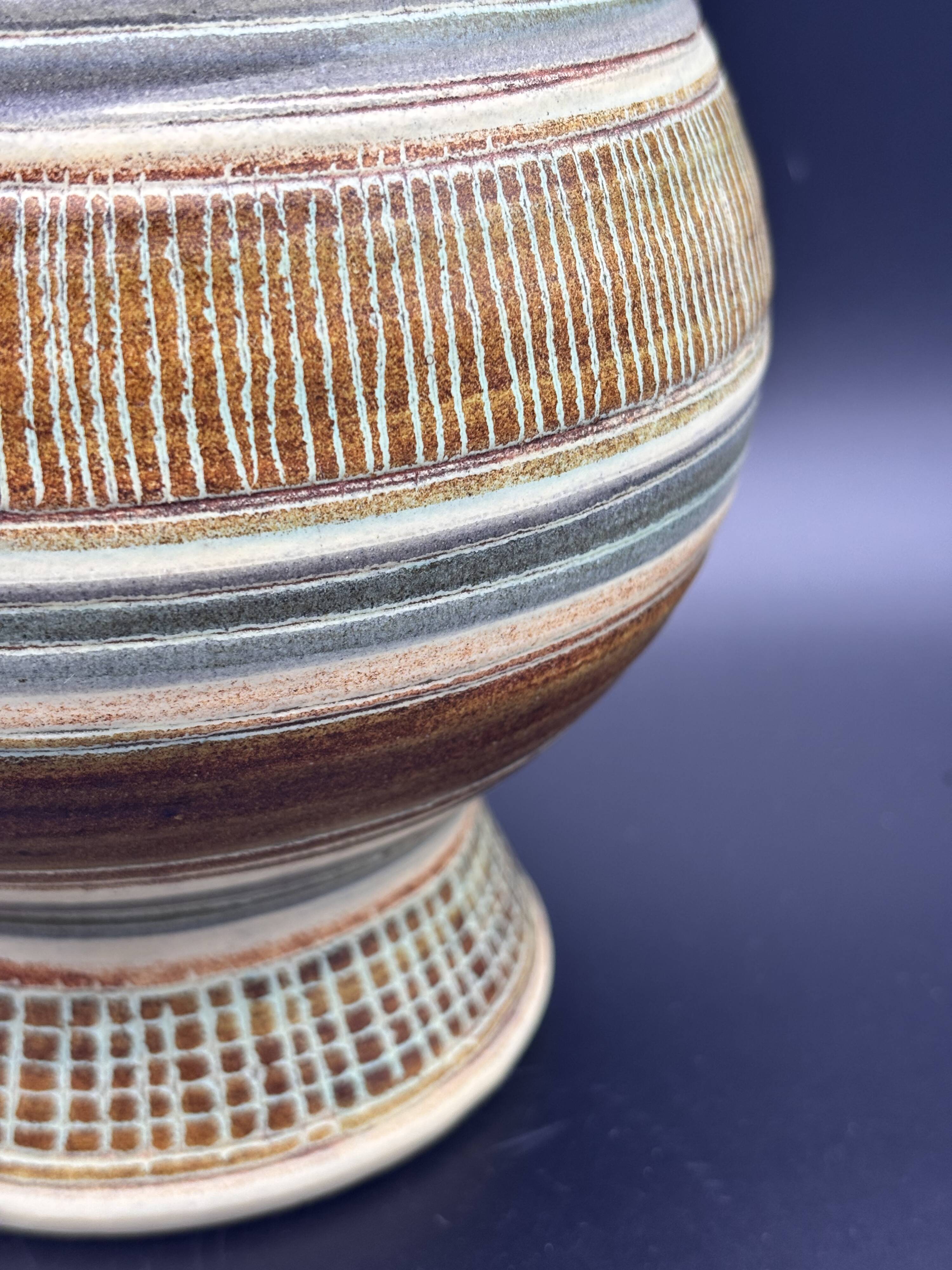 Ancient ceramic vase by Marcel Guillot
