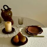 Simple dessert plate