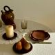 Simple dessert plate