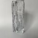 Frosted glass vase from the 1970s