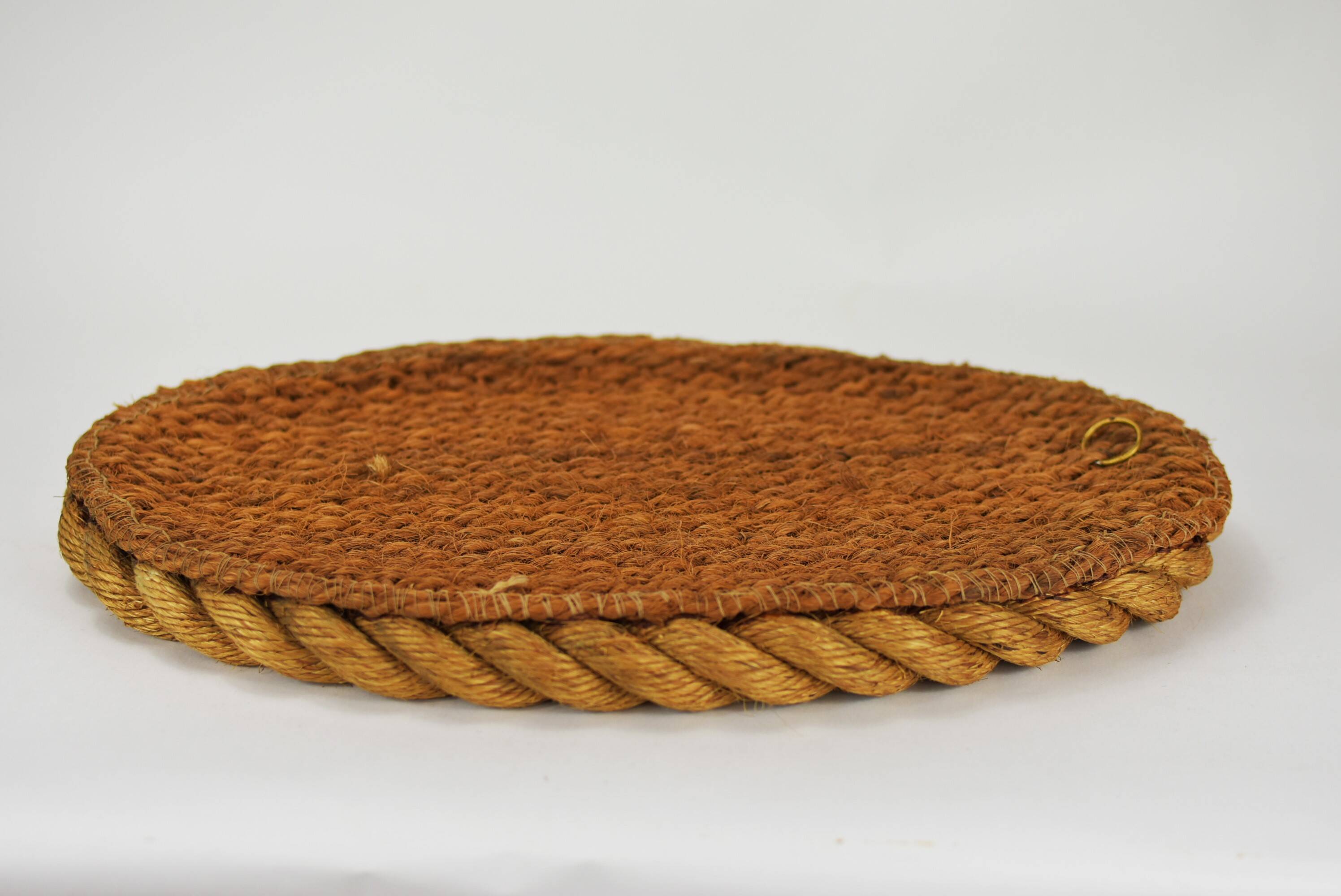 Audoux et Minet oval rope mirror