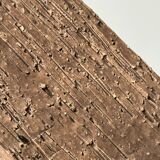 Rectangular ceramic vase in brutalist style