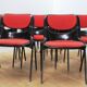 Suite de 8 chaises Dorsal, Eurosit
