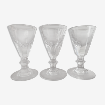 Set of 3 glasses bistro liqueur