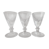 Set of 3 glasses bistro liqueur