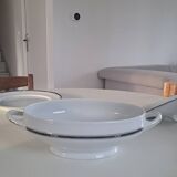 Soup tureen + Haviland plate