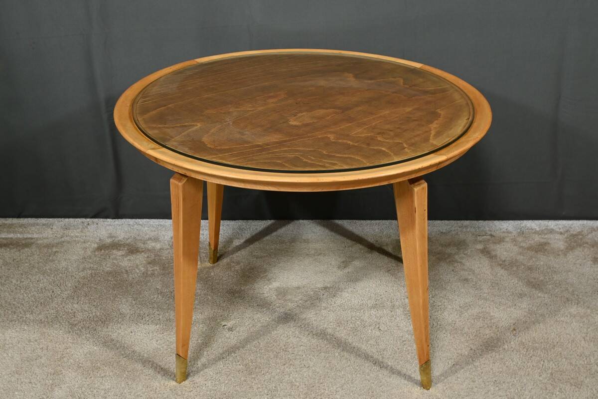 Beech and alder coffee table – 1960