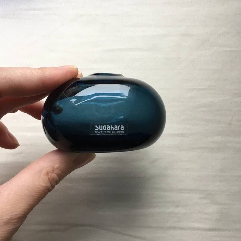 Soliflore Sugahara Petrol Blue Vintage Triangle 4.5 cm