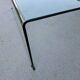 Curved glass coffee table