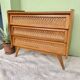 Rattan chest of drawers