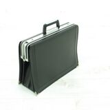 Briefcase, vintage briefcase Cavalet Denmark 1970s.