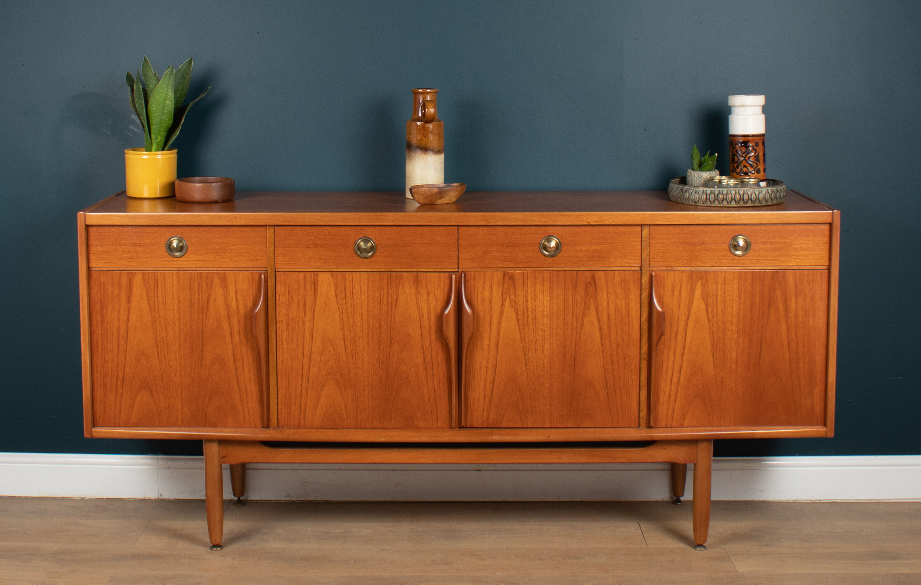 Retro Teak 1960s Long Jentique Sideboard