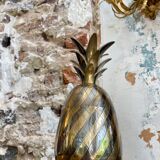 1970 Hollywood Regency Pineapple Ice Bucket