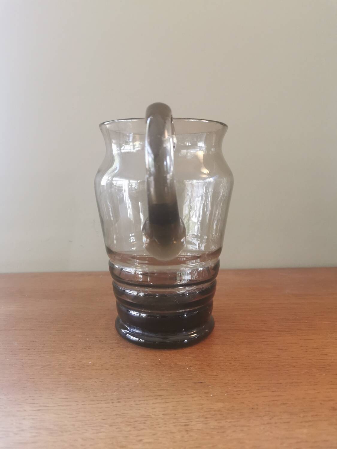 Vintage glass pitcher