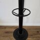 80s Stylish Black Coat Rack and Umbrella Stand