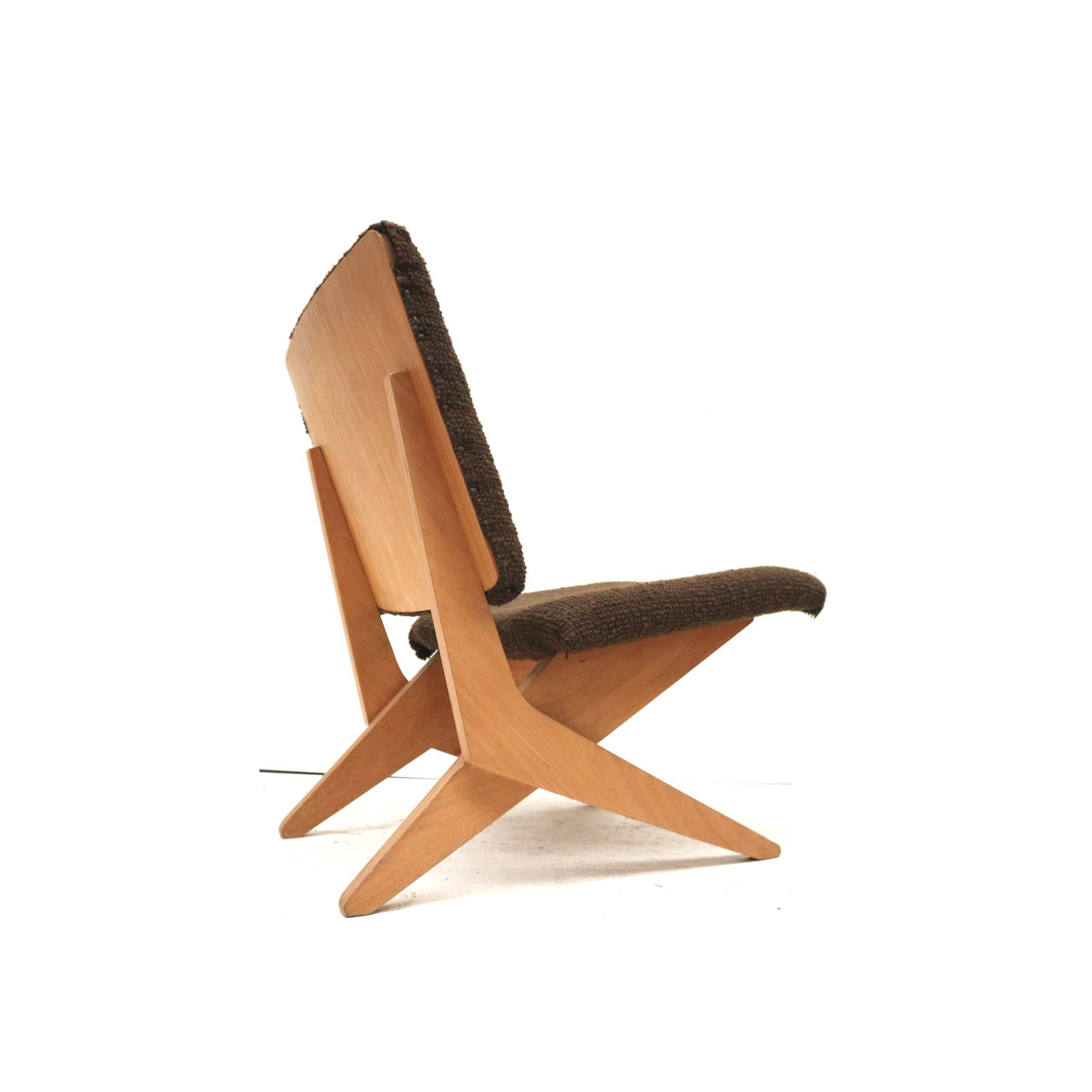 Pastoe FB18 “Scissor chair” by Cees Braakman, 1950s