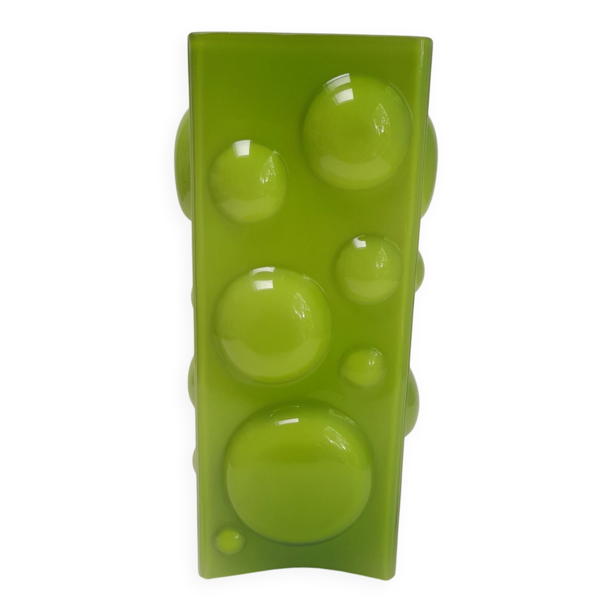 Bubble vase green space age Illums Bolighus 70s