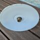 Exterior wall lamp gooseneck old vintage bowl
